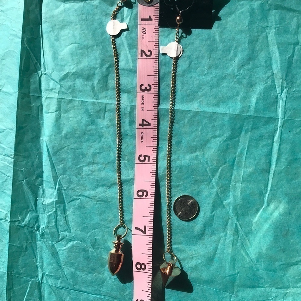 Vertical Triangular Copper Pendulum - Picture 4 of 4